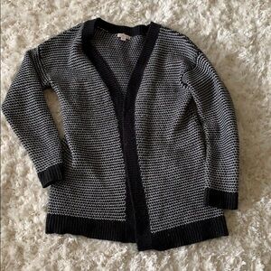 Cozy Black and White Sweater